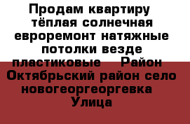 Продам квартиру ,тёплая,солнечная,евроремонт,натяжные потолки везде,пластиковые  › Район ­ Октябрьский район село новогеоргеоргевка › Улица ­ Лазо › Дом ­ 141кв10 › Общая площадь ­ 42 › Цена ­ 700 000 - Приморский край, Владивосток г. Недвижимость » Квартиры продажа   . Приморский край,Владивосток г.